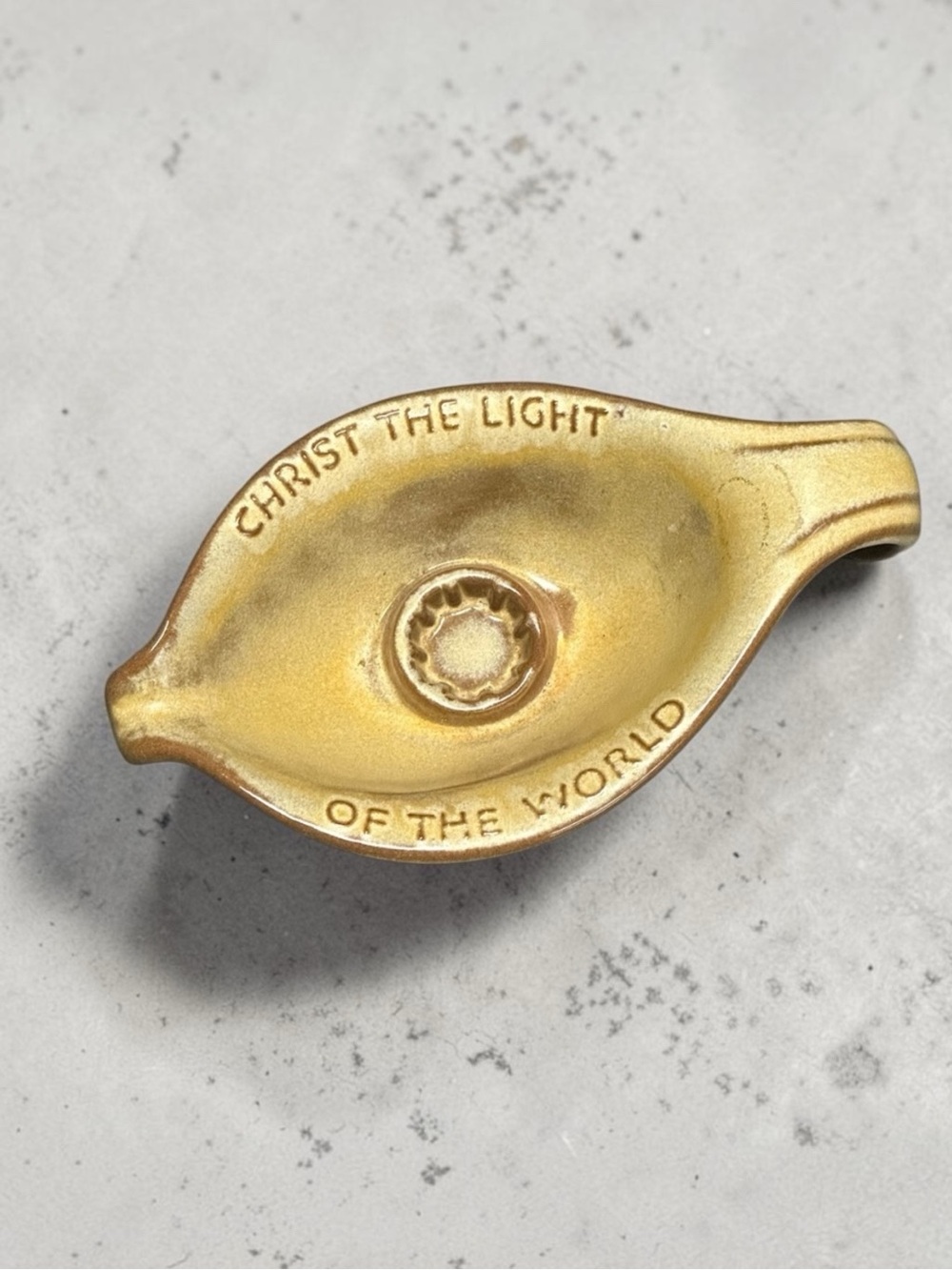 Frankoma Vintage Candle Holder